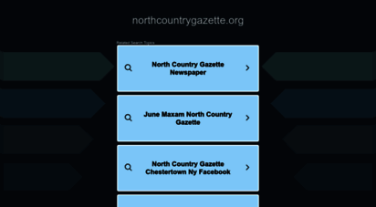 northcountrygazette.org