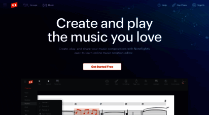 noteflight.com - noteflight - online music notation software