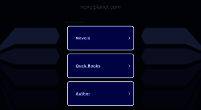 novelplanet.com - welcome to nginx!