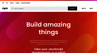 npmjs.org - 