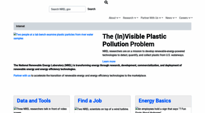 nrel.gov - national renewable energy laboratory nrel home page  nrel