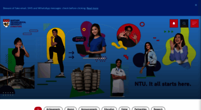 similar web sites like ntu.edu.sg