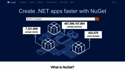 similar web sites like nuget.org