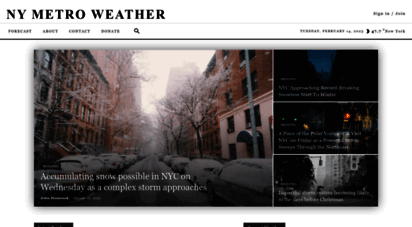 nymetroweather.com - new york metro weather