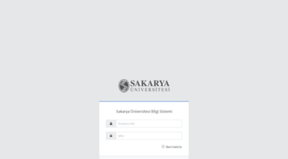 obis.sakarya.edu.tr - sabis - sakarya &220niversitesi bilgi sistemi