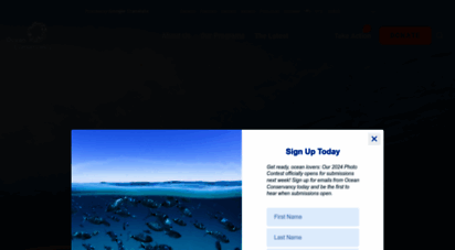 similar web sites like oceanconservancy.org
