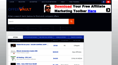 offervault.com - affiliate marketing  affiliate programs  cpa offers  offervault