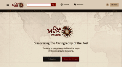 oldmapsonline.org - old maps online