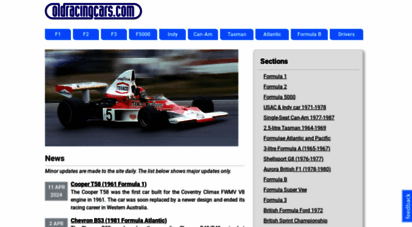 oldracingcars.com - oldracingcars.com - racing car history