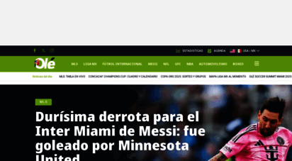ole.com.ar - diario deportivo líder de argentina  olé