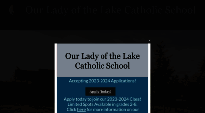 oll.school - home  our lady of the lake catholic school