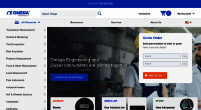 omega.com - omega engineering  shop for sensing, monitoring and control solutions with technical expertise