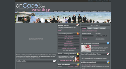 oncapeweddings.com