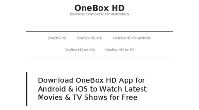 oneboxhd.net - 