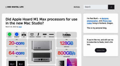 onedigitallife.com