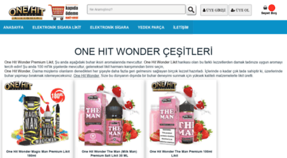 onehitwonderfiyat.com - one hit wonder likit çeşitleri 100ml