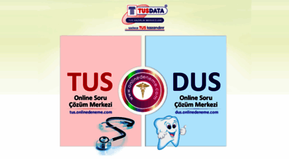 onlinedeneme.com - online soru çözüm merkezi - tusdata a.ş.