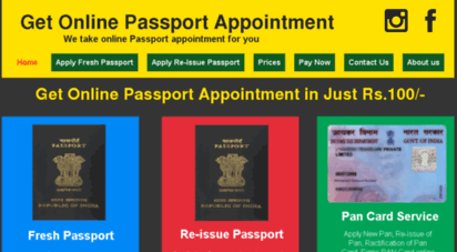 onlinepassportappointment.in