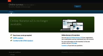 onlinesurveys.ac.uk - online surveys