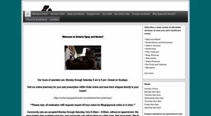 ontariospayandneuter.com - ontario spay and neuter
