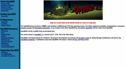 openbsd.org - 
