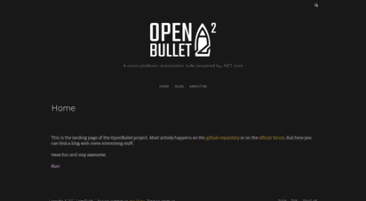 openbullet.dev - openbullet 2 &8211 a cross platform automation suite powered by .net core