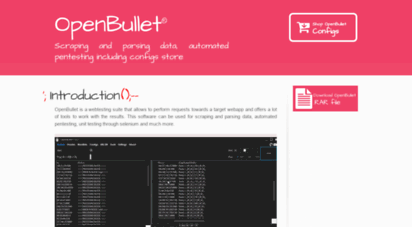 openbullet.store - shopping configs - openbullet