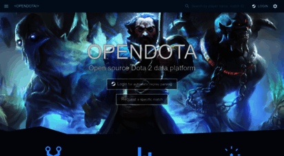 opendota.com - opendota - dota 2 statistics