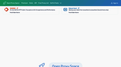 openproxy.space - open proxy space