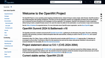 openwrt.org - openwrt project: welcome to the openwrt project