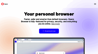 opera.com - download opera for computers - opera