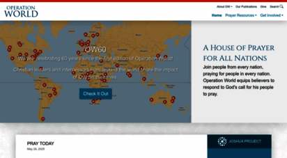 operationworld.org - operation world  home