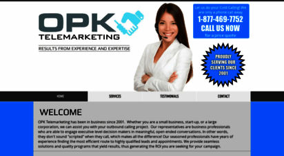 opktelemarketing.com