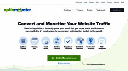 optinmonster.com - optinmonster - most powerful lead generation software for marketers