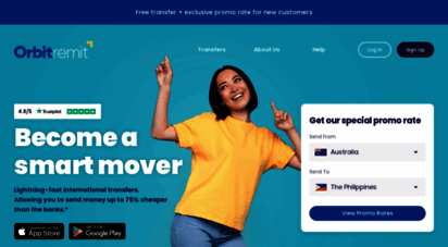 orbitremit.com - orbitremit global money transfer - send money online