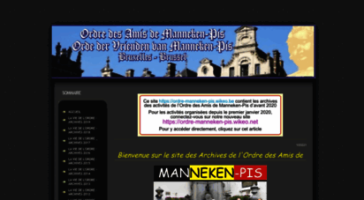 similar web sites like ordre-manneken-pis.wikeo.be