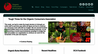organicconsumers.org - organic consumers ssociation  campaigning for health, justice, sustainability, peace, and democracy