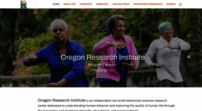 ori.org - oregon research institute - home