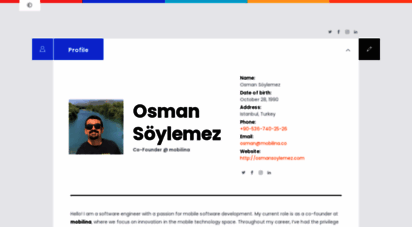 osmansoylemez.com - osman söylemez  mobil uygulama geliştirici