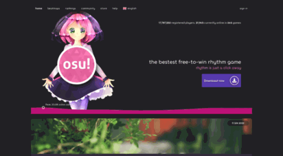osu-game.com - welcome  osu!