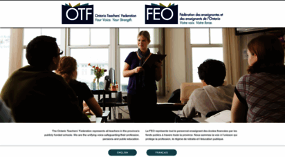 otffeo.on.ca - ontario teachers´ federation  fédération des enseignantes et des enseignants de l´ontario