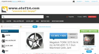 oto724.com - oto724.com - oto lastik ve çelik jant modelleri motor yağı ve aksesuar çeşitleri uygun fiyatlar ve 12 ay taksit  oto724.com aracınız için herşey.