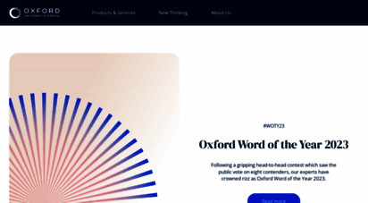 oup.com - oxford university press - homepage