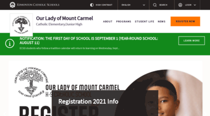 ourladyofmountcarmel.ecsd.net