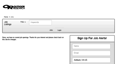 outdoorresearch.iapplicants.com