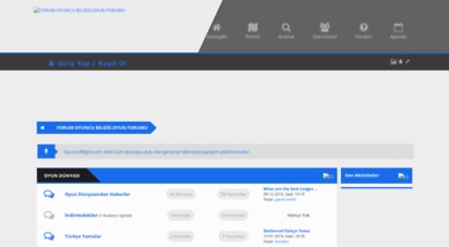 oyuncubilgisi.com - oyuncu bilgisi forum