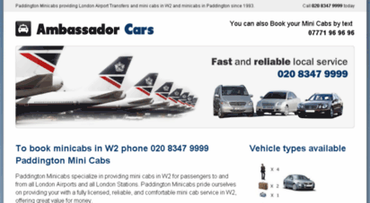 paddingtonminicabs.co.uk