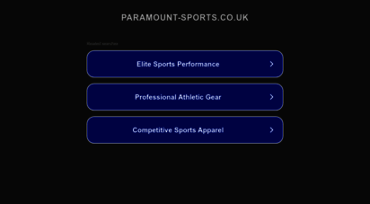 paramount-sports.co.uk