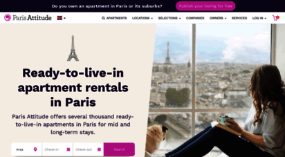 parisattitude.com - paris apartments for rent: furnished apartment & flat rentals in paris france  paris attitude