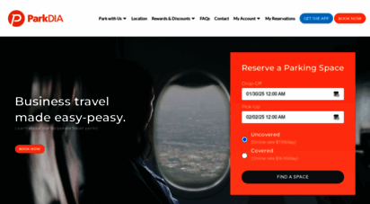 parkdia.com - parkdia - book now for close and affordable dia parking
